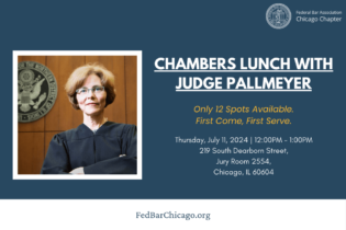 Chambers Lunch With Judge Pallmeyer